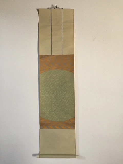 F1689 Japonés Vintage Colgante Rollo Kakejiku Shikishi Art Tabla Papel