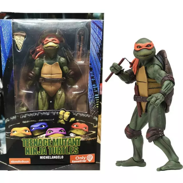 7'' Teenage Mutant Ninja Turtles Action Figure Statue Model Toy Gift Decor 4