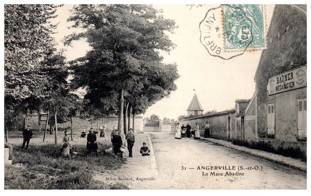 91 ANGERVILLE - la mare abadine.