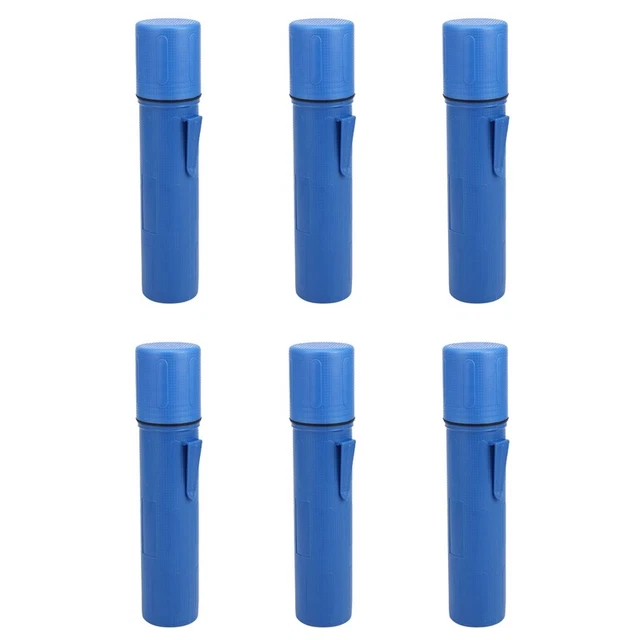 £6PCS Protection Welding Electrode Rod Storage Pipe ContainB6E2