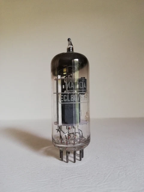 EFM 11 VALVO Magic eye, Tube Lampe Valve Röhre TESTÉ EUR 32,00