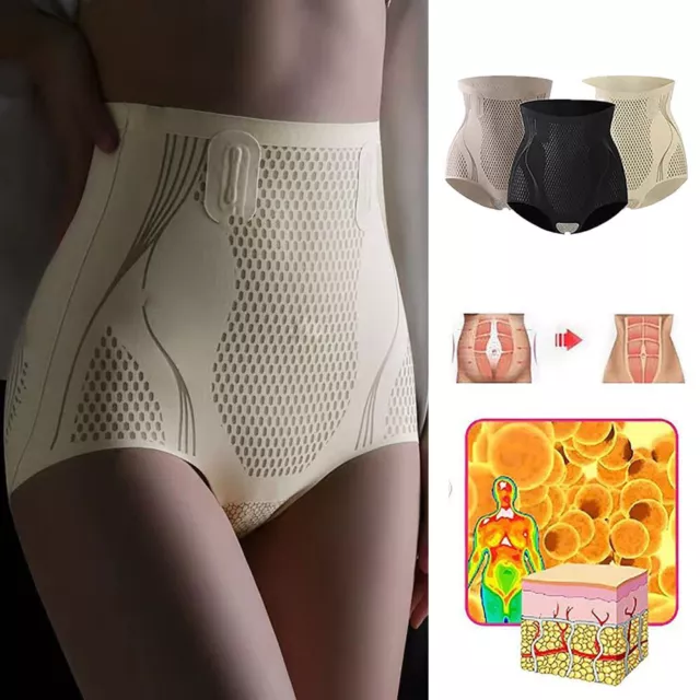 Women High Waist Tummy Control Pants Body Shaper Butt Lifter Underwear  Corset