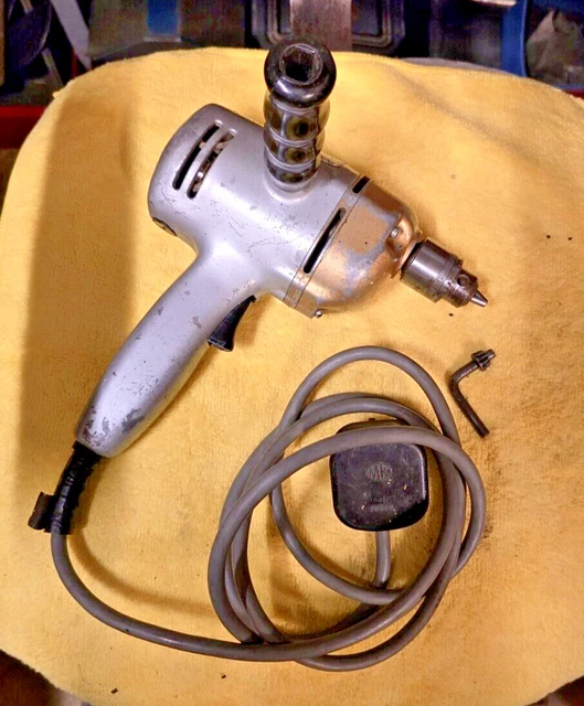 1960 S VINTAGE BOXED Black Decker D500 5 16 Corded Drill with Handle and Key 17.99 PicClick UK