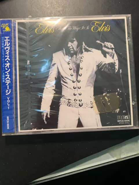 ELVIS PRESLEY - Elvis - That´s The Way It Is - CD, JAPAN,OBi, NEW/OVP, RPCD-1006