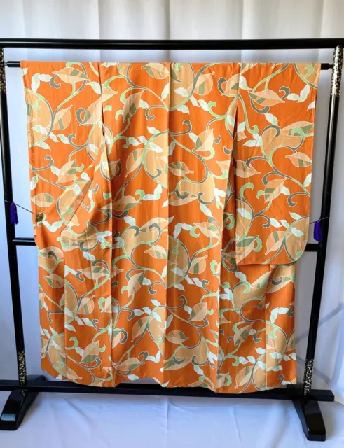 Vintage Japanese kimono - Furisode Kimono robe