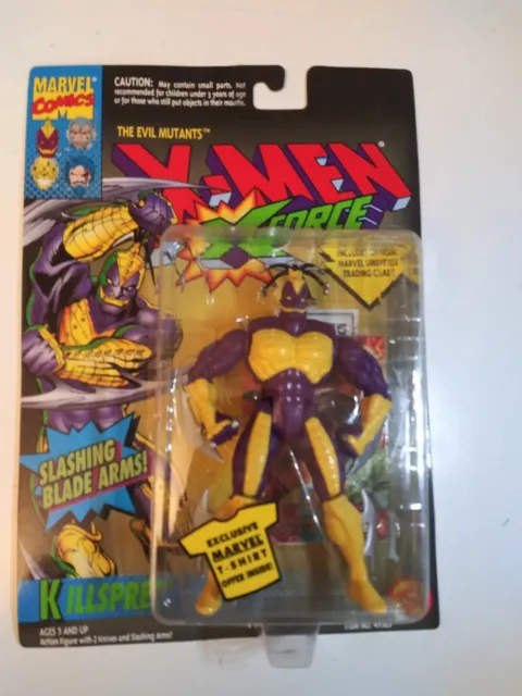 Marvel X-Men X-Force Evil Mutants Killspree Action Figure 1994 Toy Biz 1994 MOC