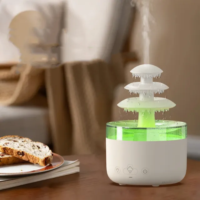 Nuage pluie humidificateur d'air huile essentielle aromathérapie USB nouveau,,,