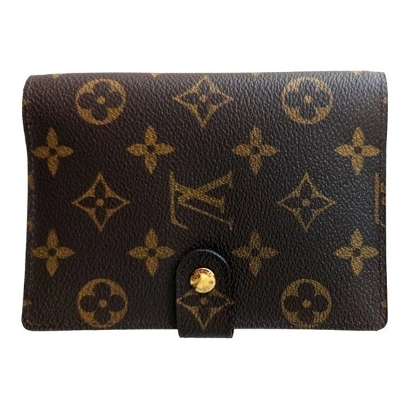 Louis Vuitton Monogram Brown Passport Holder