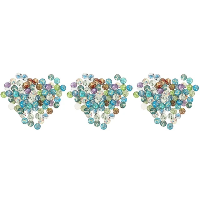 300 Pcs Bulk-Perlen Edelstein Leuchtender Edelstein-Patch Schmuck
