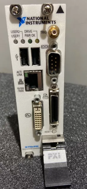 National Instruments NI PXIe-8102 1.9 GHz Dual-Core Processor PXI Embedded