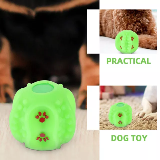 3pcs Dog Chew Toy Teeth Cleaning Toy Dog Treat Dispensing Interactive 2