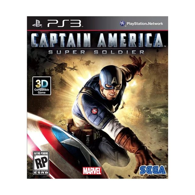 Sega Video Game Captain America - Super Soldier NM