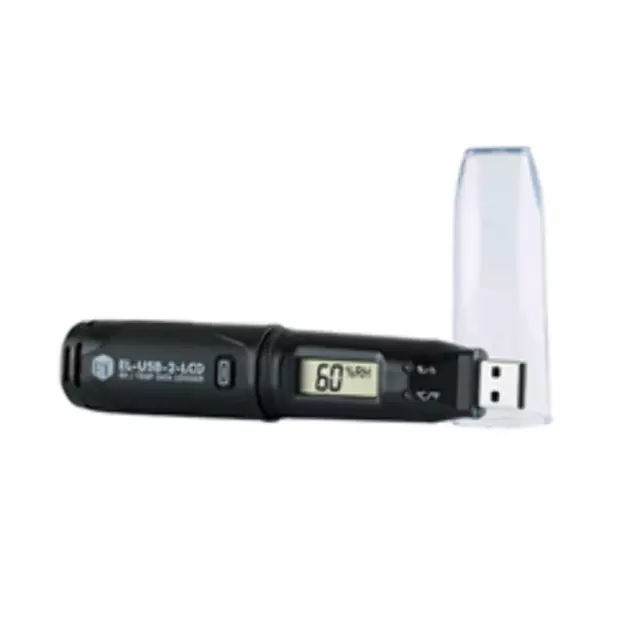 Humidity-Temperature Logger, LCD, High Accuracy - EL-USB-2-LCD+