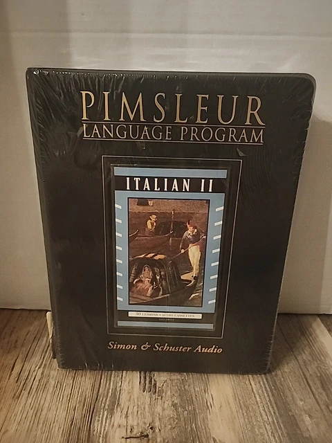 PIMSLEUR LANGUAGE PROGRAM Beginner ITALIAN Totally Audio Cassette