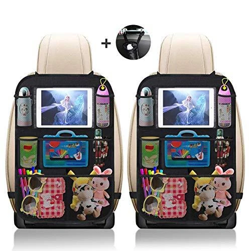 UIHOL Organisateur de Voiture 2Pcs Protège-Siège Arrière Voiture Enfants Kick...