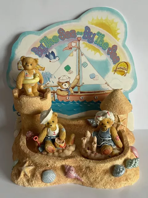 Cherished Teddies 1996 LIMITIERTE SANDBURG SET - Zertifikate - SANDBURG -