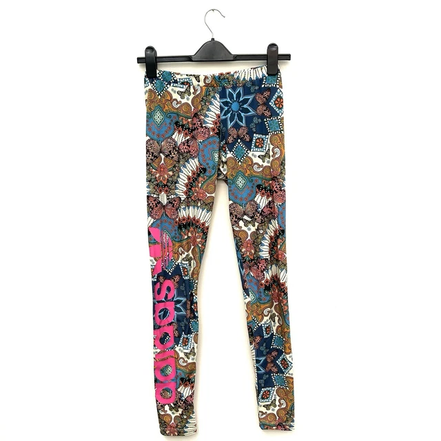 ADIDAS X FARM Firebird Borbomix Leggings UK 8 Butterfly Mandala Floral Multi 25.99 PicClick UK