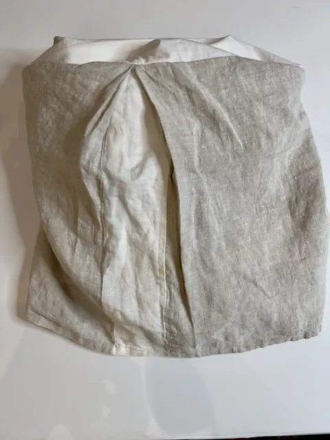 Restoration Hardware RH Baby & ChildOrganic Washed Linen CRIB Bedskirt for Crib