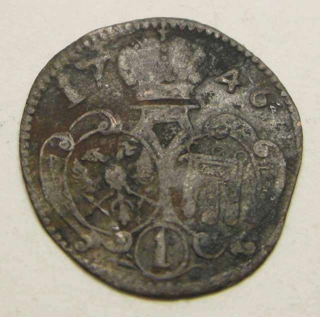 MONTFORT (German State) 1 Kreuzer 1746 - Billon - Ernst Max Josef - 3835