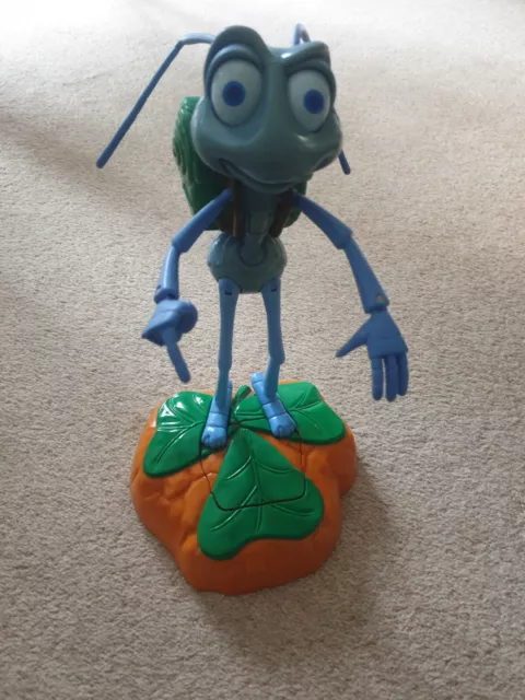 A Bugs Life Flick The Ant 10” Talking Toy Figure Room Alarm fully tested 