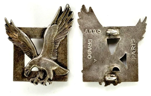 INSIGNE FUSILIERS COMMANDO Parachutistes De L'air - Drago Paris A690
