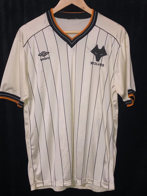 WOLVERHAMPTON WANDERERS 1997/1999 AWAY FOOTBALL SHIRT PUMA VINTAGE SIZE L ADULT