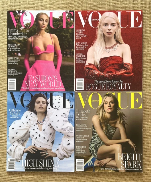 2022 VOGUE AUSTRALIA Sep Oct Nov Dec Issues 9, 10, 11 & 12