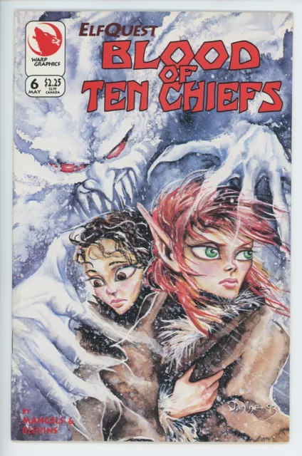 Elfquest Blood of Ten Chiefs #6 Warp Graphics 1994