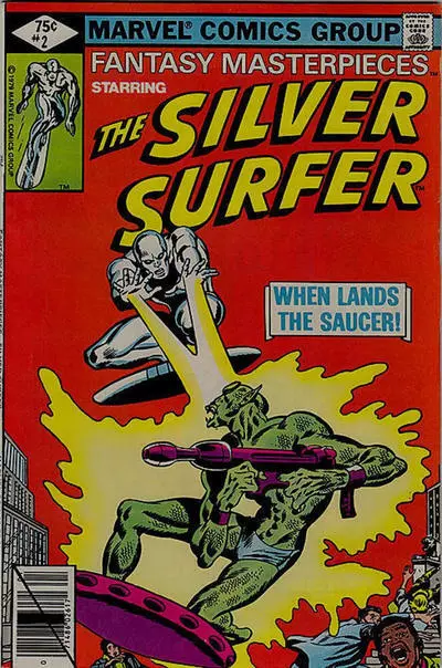 FANTASY MASTERPIECES (Vol. 2) #2 F/VF, Silver Surfer, Direct Marvel Comics 1980