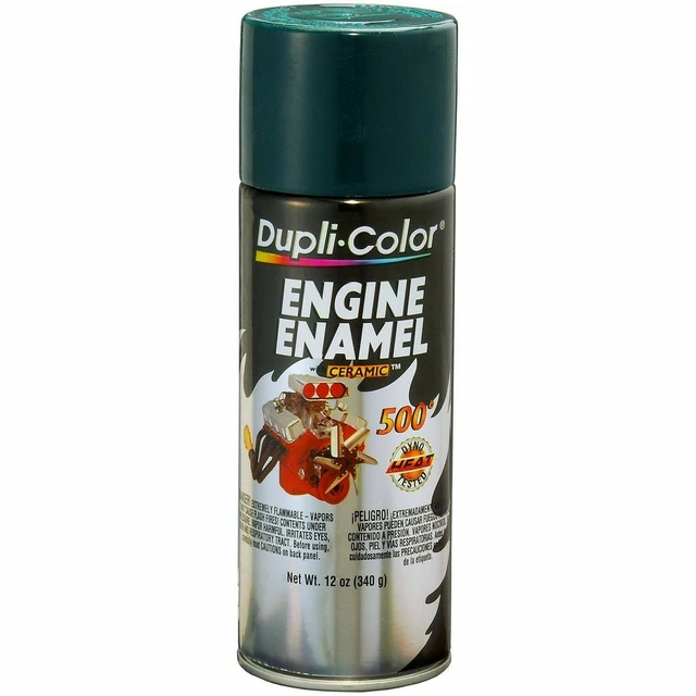 Duplicolor DE1644 Hunter Racing Green Motor Engine Spray Paint Aerosol 12oz.