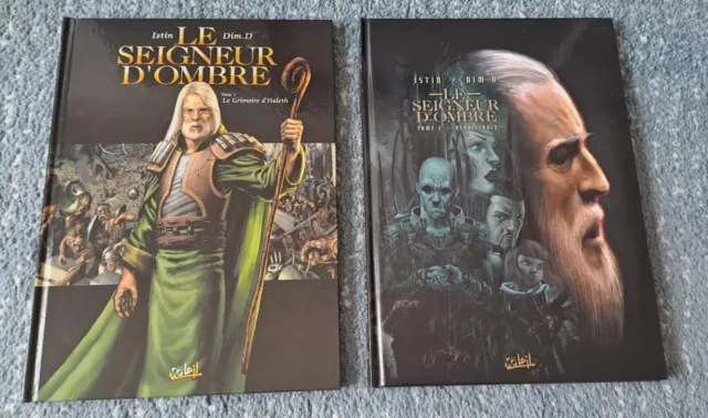 BD Istin Lot 2 albums le SEIGNEUR D'OMBRE - tomes 1 (reed) & 2 (EO) Renaissance