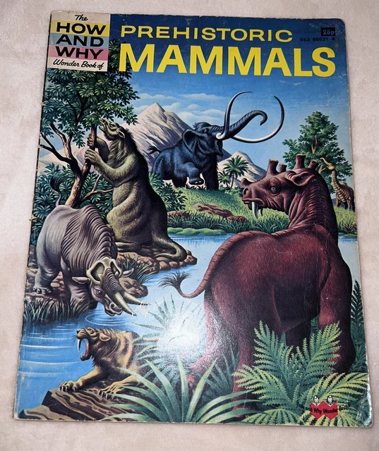 THE HOW AND why wonder book of Prehistoric Mammals by martin L. Keen ...