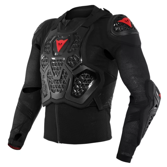 Dainese Motocross Body Armour Premium Safety Jacket Chest Protector MX Two Black