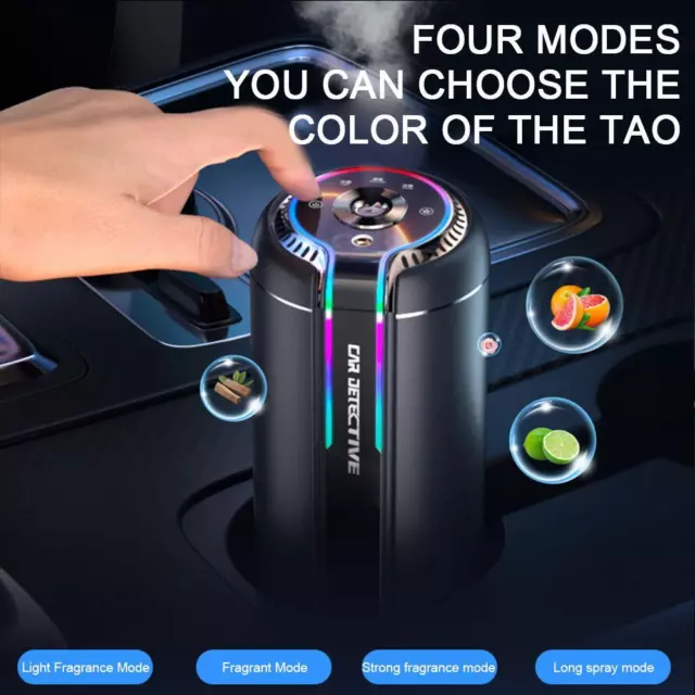 LED Mini Home Car Humidifier Aroma Diffuser Mist Purifier Air-Freshener/