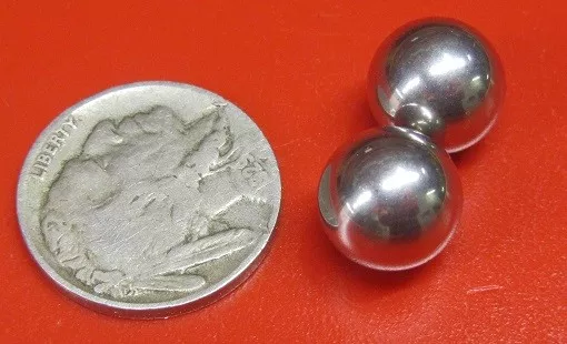 304 Stainless Steel Ball 7/16" Dia,  25 pcs