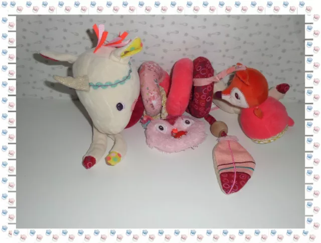 🎉 - Spirale d'Activités Louise La Licorne Renard Hibou Lilliputiens