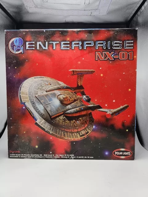 Star Trek Enterprise 1:350 Big Scale NX-01 Plastic Model Kits Polar Lights