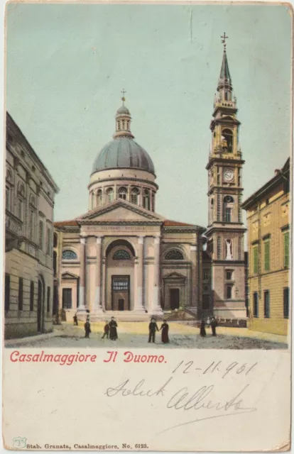 Casalmaggiore - Il Duomo (Cremona) 1901