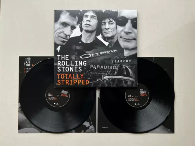 The Rolling Stones - Totally Stripped - 2016 2 x LP & DVD - NEAR MINT