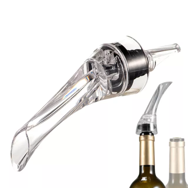 Acrylic Liquor Wine Bottle Pourer Stopper Dispenser Tool Pour Spout