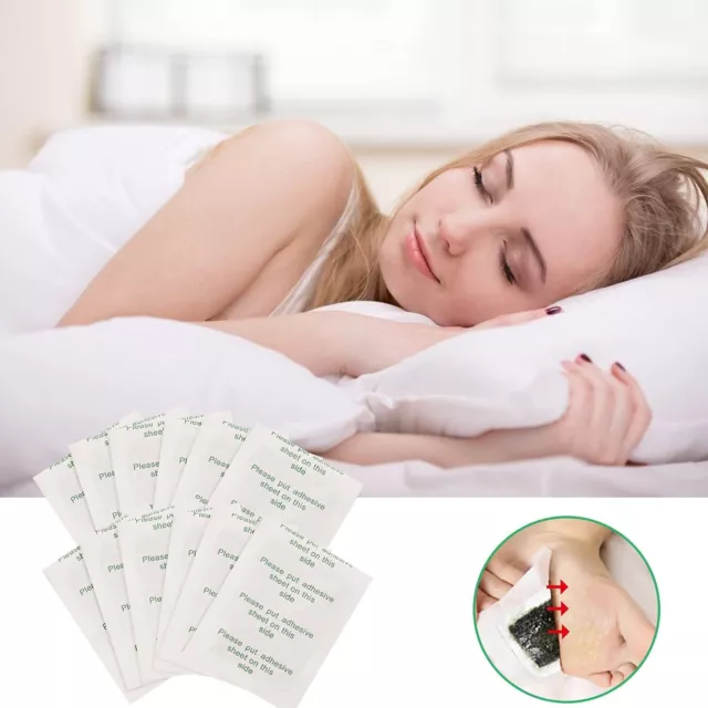 200X Fusspflaster Entgiftung Bambus Foot Pads Vitalpflaster Entschlackung Detox.