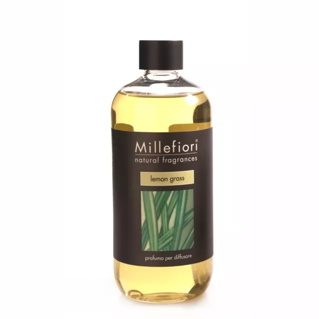 MILLEFIORI MILANO Raumduft Diffuser Nachfüllflasche 500 ml LEMON GRASS