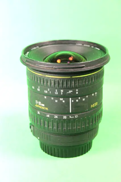 Sigma EX DG HSM Objektiv 17–35 mm f/2,8–4,0 für Canon NUR MANUELLER FOKUS