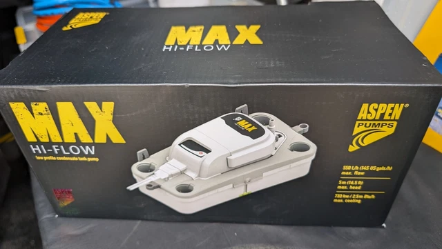 Aspen Max Hi-Flow Condensate Pump 550 L/h @ 0m – FP3349 RF550-HI