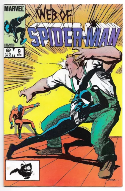 Marvel Comics | Web of Spider-Man #9 | Dec 1985 | Direct Edition | Copper Age