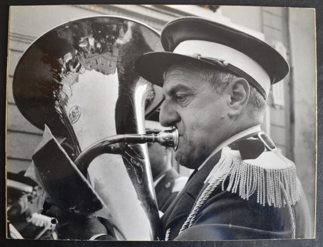 Foto Analogica Anonimo Fanfara Verso 1970