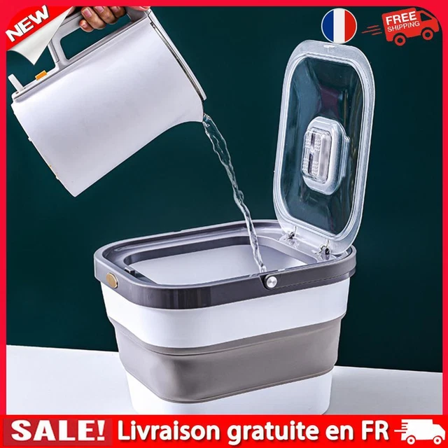 Conteneur de stockage de céréales, de riz et de nourriture, bac de stockage
