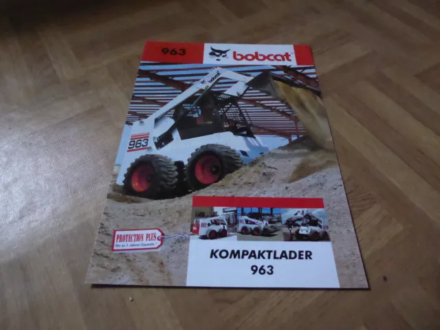 Prospekt Bobcat Kompaktlader 963