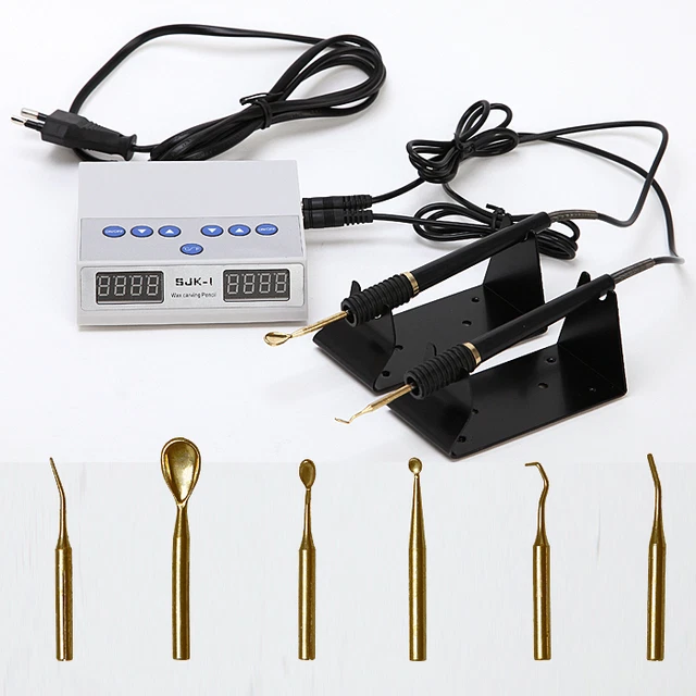 dental jewelry industry lab electric Die wax carving Machine w/2*Heat Pen 6*Tips