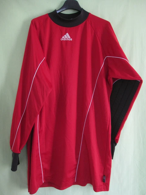 Maillot goal REUSCH rouge vintage shirt maglia jersey camiseta keeper L